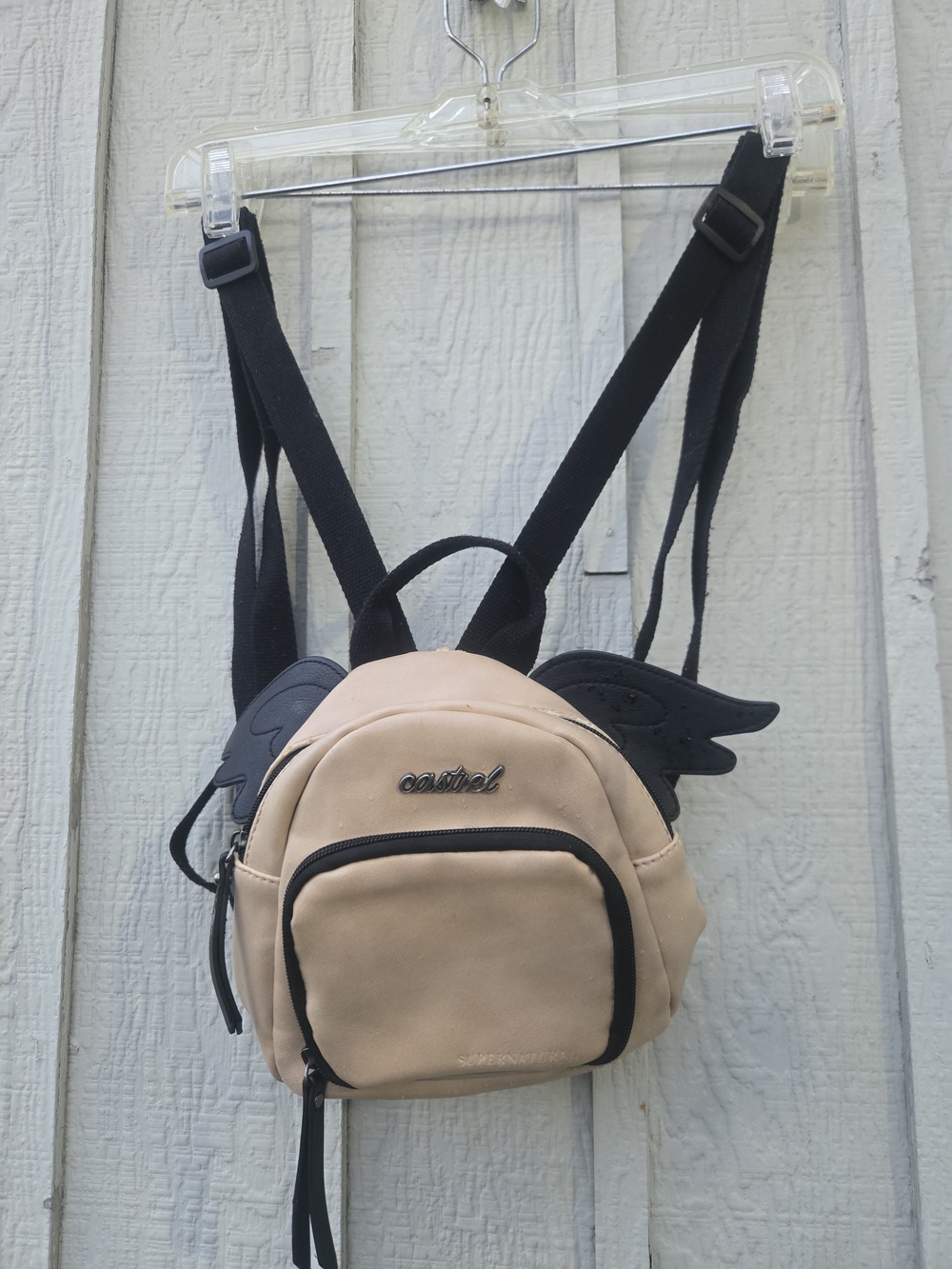 Supernatural Castiel Angel Wings Mini Backpack Collector's Item